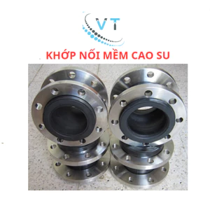 Khớp nối mềm cao su EPDM mặt bích Inox 304 tiêu chuẩn PN16 - Khớp chống rung chịu áp lực cao DN100, DN125, DN150, DN200