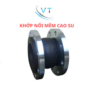 Khớp nối mềm cao su EPDM mặt bích Inox 304 tiêu chuẩn JIS 10K - Khớp chống rung Inox đủ size DN32 -DN80