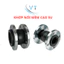 Khớp nối mềm cao su EPDM mặt bích Inox 304 tiêu chuẩn JIS 10K - Khớp chống rung Inox đủ size DN32 -DN80