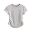 Áo Thun Nữ Xếp Nếp Trơn Cotton Dày Chất Lượng, Mềm Mịn, Co Giãn MA666