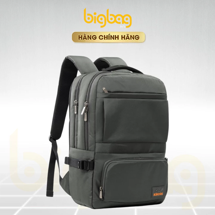 Balo Laptop Kmore The Jayce - Tan, Ba Lô Có Dung Tích Lớn, Balo Đựng Laptop 15 6 inch, Balo Đẹp
