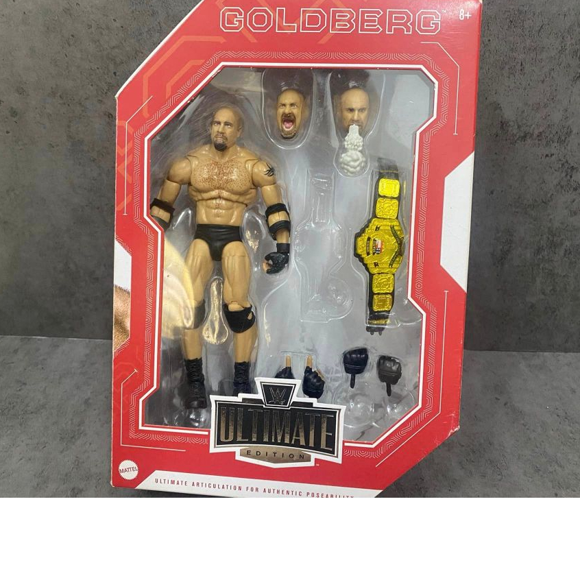 [CÓ SẴN-MỚI] ULTIMATE EDITION GOLDBERG - MÔ HÌNH WWE CHÍNH HÃNG MATTEL ...