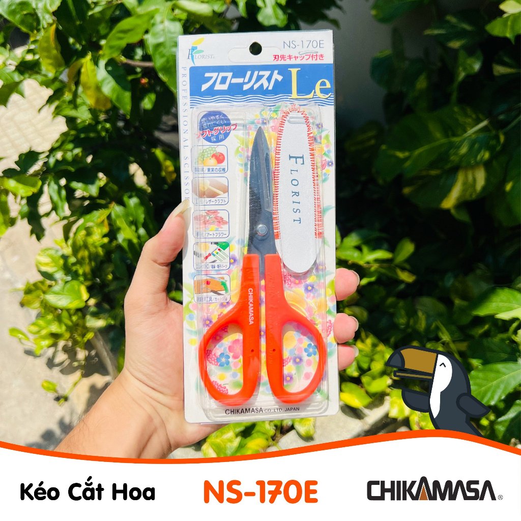 Kéo cắt hoa Nhật Bản Chikamasa NS-170E