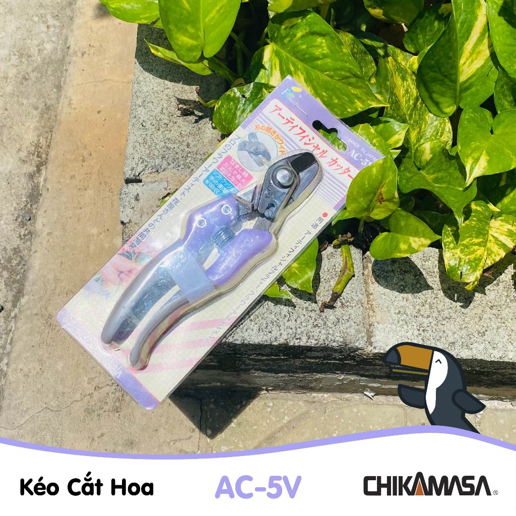 Kéo cắt hoa giả Nhật Bản Chikamasa AC-5V