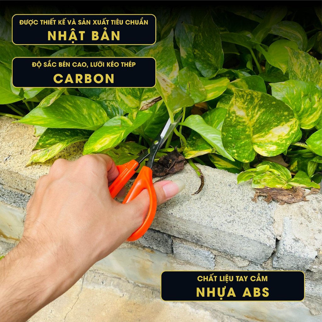 Kéo cắt hoa Nhật Bản Chikamasa NS-140