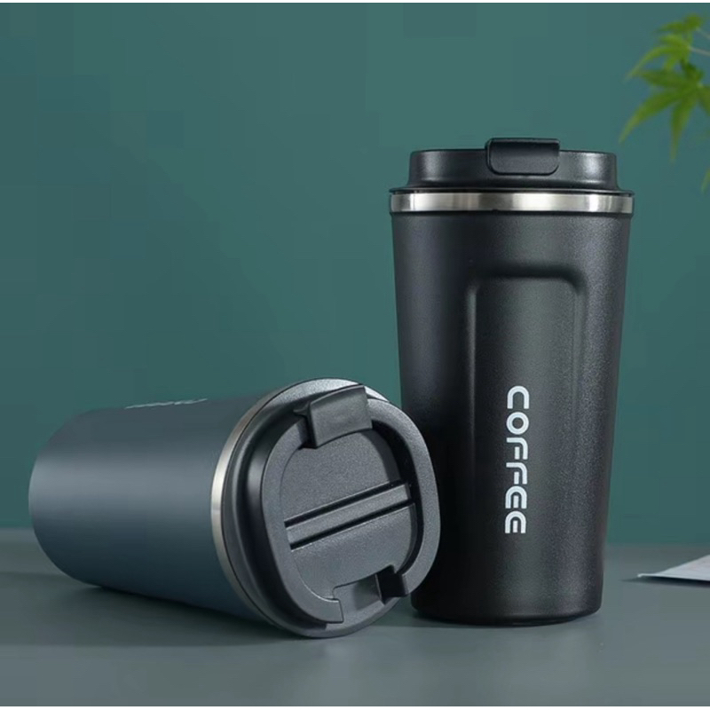 Ly giữ nhiệt Coffee lõi inox 304 cầm tay sang trọng | Shopee Việt Nam