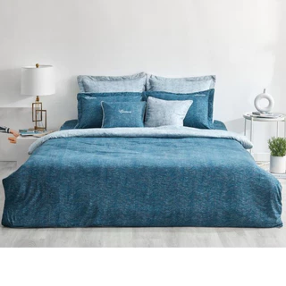 Bộ / lẻ ga phủ, ga chun trần xanh ghi hiện đại Everon giảm giá epm 21062