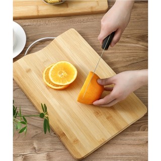 Thớt gỗ nhà bếp có khuy treo,Thớt gỗ chữ nhật Bambo tiện lợi