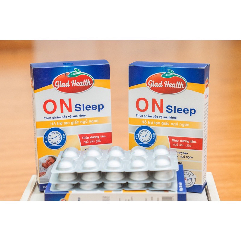On Sleep 30 viên - Hỗ trợ ngủ ngon, giảm mất ngủ, khó ngủ, mệt mỏi ...