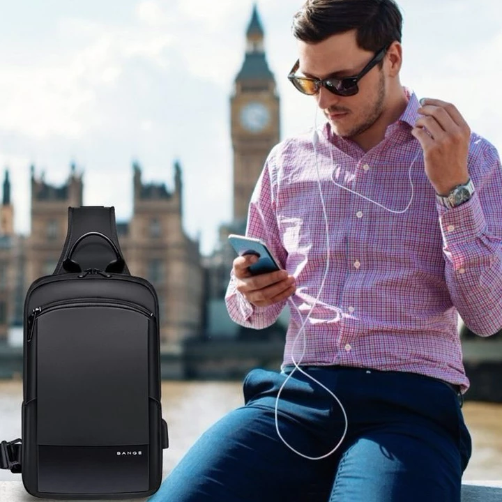 Túi Đeo Chéo BANGE RICARDO, Túi Đeo Chéo Cao Cấp, Túi Đep Chéo Đựng iPad, Túi Đeo Chéo Thời Trang – 7