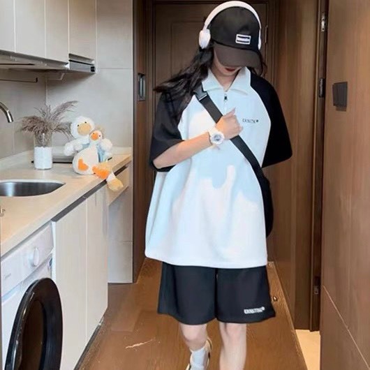 Ảnh Bộ thể thao nam nữ ERNSTING NAD.Đồ bộ thể thao unisex chất tổ ong thấm hút mồ hôi thoáng mát 3