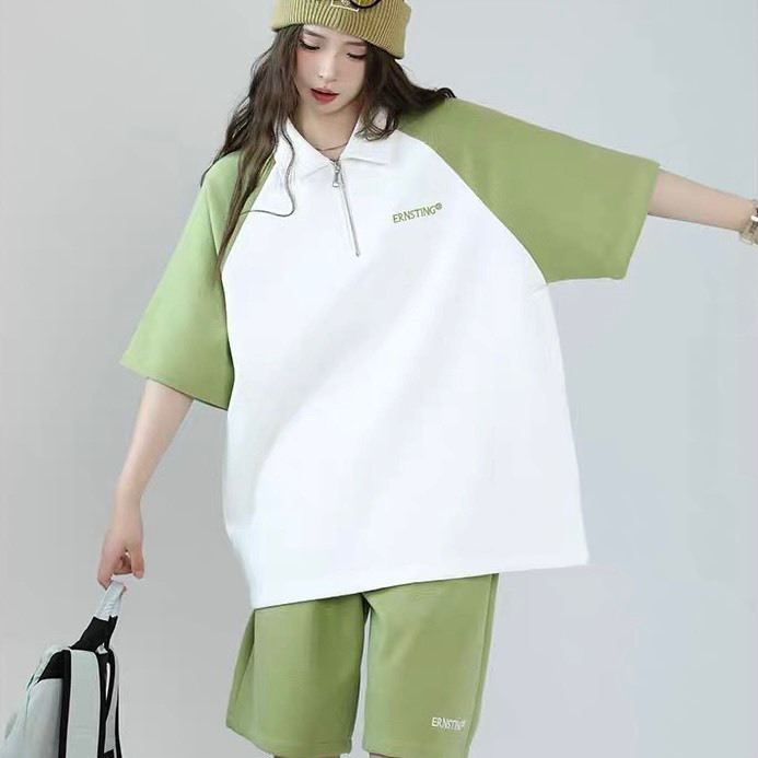 Ảnh Bộ thể thao nam nữ ERNSTING NAD.Đồ bộ thể thao unisex chất tổ ong thấm hút mồ hôi thoáng mát 4