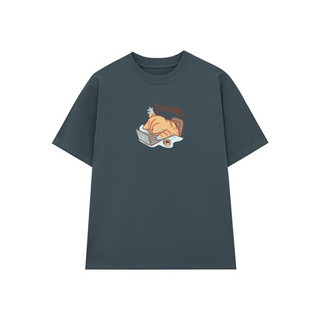 Áo thun Unisex Oversize form rộng nam nữ in hình Mèo Ok dễ thương Chất Cotton Premium 250gsm