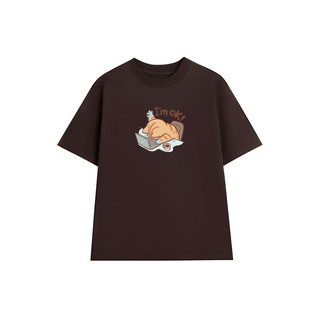 Áo thun Unisex Oversize form rộng nam nữ in hình Mèo Ok dễ thương Chất Cotton Premium 250gsm