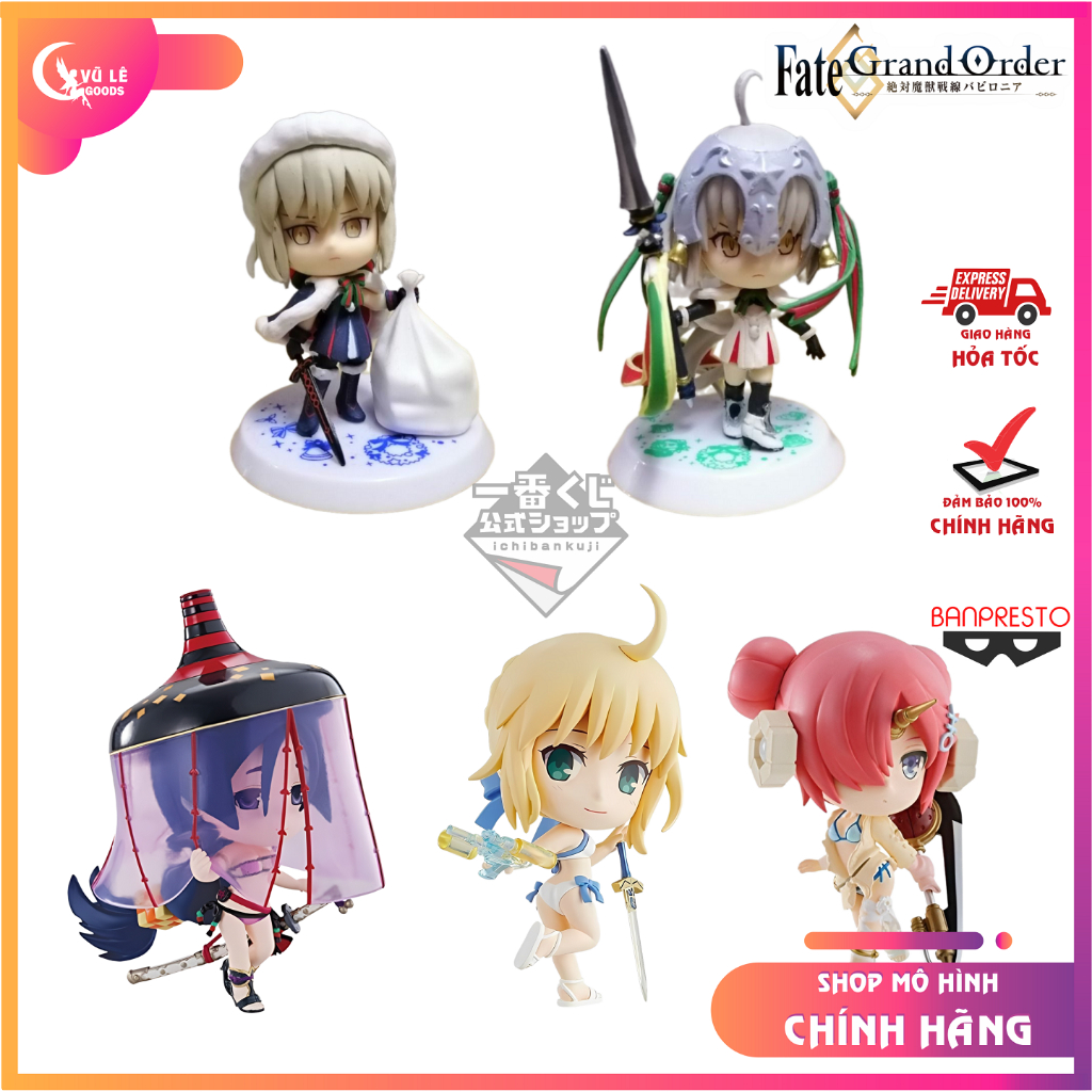 Hotsell Fate/Grand Order - Frankenstein - Ichiban Kuji - Kyun-Chara - Saber (Bandai)