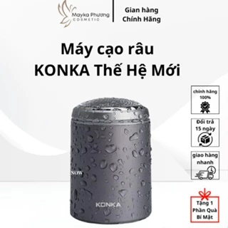 Máy Cạo Râu Mini KONKA, Máy Cạo Râu Mini Cao Cấp Chống Nước IPX7,  Không Đau Rát, Không Chảy Máu