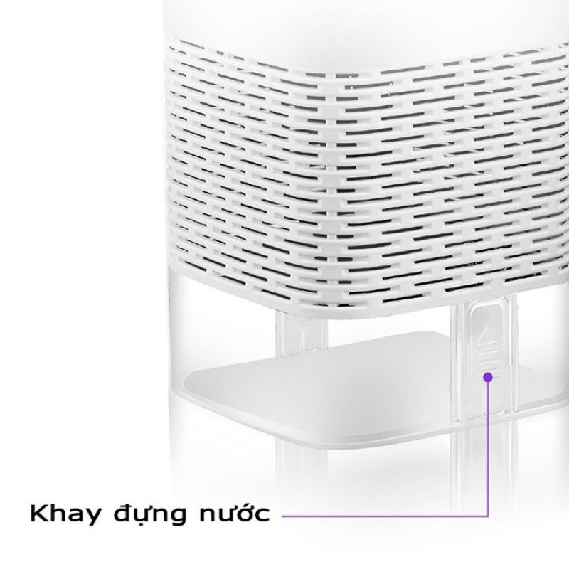 Máy bắt muỗi diệt côn trùng thông minh , Đèn bắt muỗi kiêm đèn ngủ có cổng sạc USB ( Mầu Trắng )