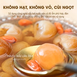 Nhãn nhục khô 100g và 20 nguyên liệu nấu nước sâm, nhãn nhục nấu sâm tự chọn - Lãn Ông