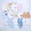 3-12M CHỌN MẪU Body sơ sinh cài chéo chất liệu organic cotton cho bé yêu xuất xịn
