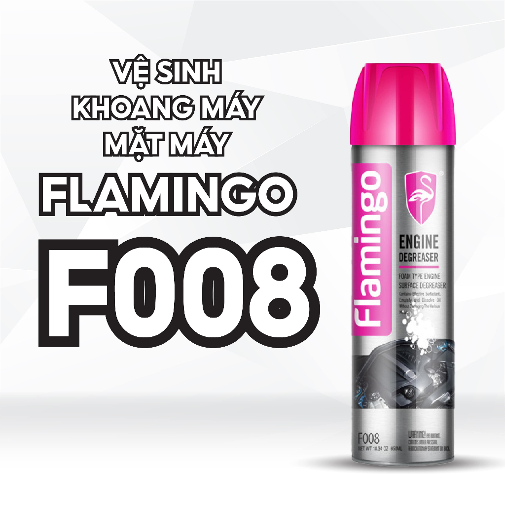 Bình Xịt Vệ Sinh Mặt Máy Khoang Máy Dạng Bọt Flamingo F008 650ml ...