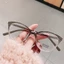 Kính mắt mèo cao cấp thời trang nữ nam phong cách Hàn Quốc chống tia UV và ánh sáng xanh ABICA 577
