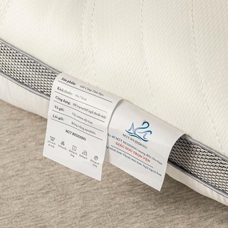 Gối công thái học M2T BEDDING phiên bản PRO kích thước 50x70cm, nặng 1000g/1 chiếc