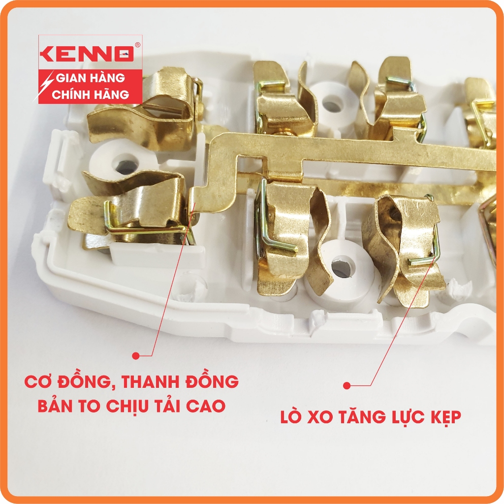 Phích cắm điện thông minh Q3 chia 1 ra 3 màu đen