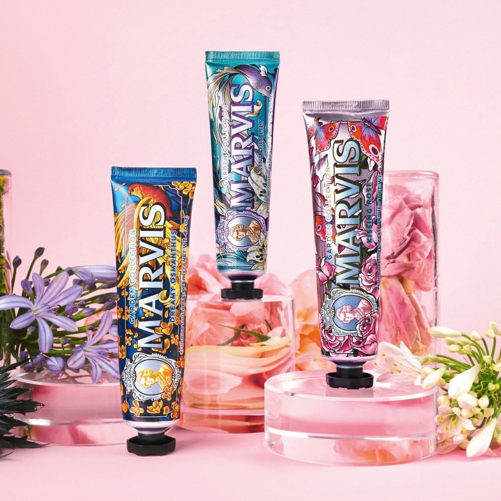 Ảnh Kem Đánh Răng Marvis Limited Editions Kissing Rose, Sinuous Lily, Dreamy Osmanthus – MARVIS 2