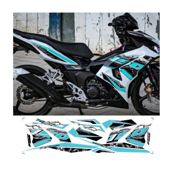 Tem rời WINNER X V3, cao cấp, chất liệu in 3 lớp PPF, chống nước, không phai màu.