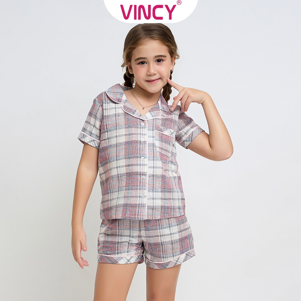 Ảnh Bộ pijama short chất kate, họa tiết đặc trưng cho Noel cho bé KSK066S92 2