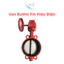 Van Bướm Tín Hiệu Điện thân gang điện 220VAC DN50 - DN150.