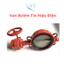 Van Bướm Tín Hiệu Điện thân gang điện 220VAC DN50 - DN150.