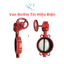 Van Bướm Tín Hiệu Điện thân gang điện 220VAC DN50 - DN150.
