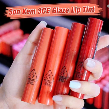[CHÍNH HÃNG 100%] SON TINT BÓNG 3CE GLAZE LIP TINT