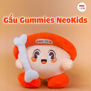 Gấu ôm Gummies Canxi NeoKids
