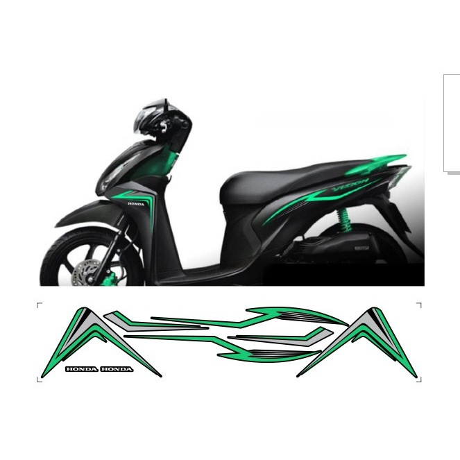 Tem rời VISION, cao cấp, chất liệu in 3 lớp PPF, chống nước, không phai màu.
