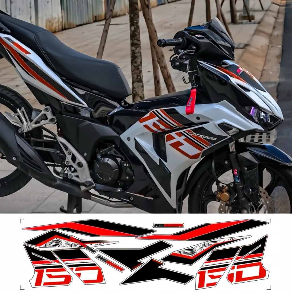 Tem rời WINNER X V3, cao cấp, chất liệu in 3 lớp PPF, chống nước, không phai màu.