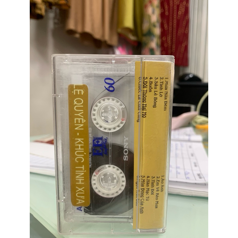 Băng Cassette Khúc Tình Xưa 1 - Lệ Quyên