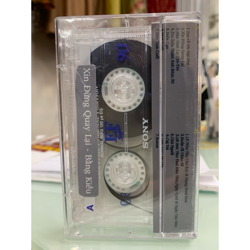 Băng Cassette Bằng Kiều - Những Tình Khúc Chọn Lọc