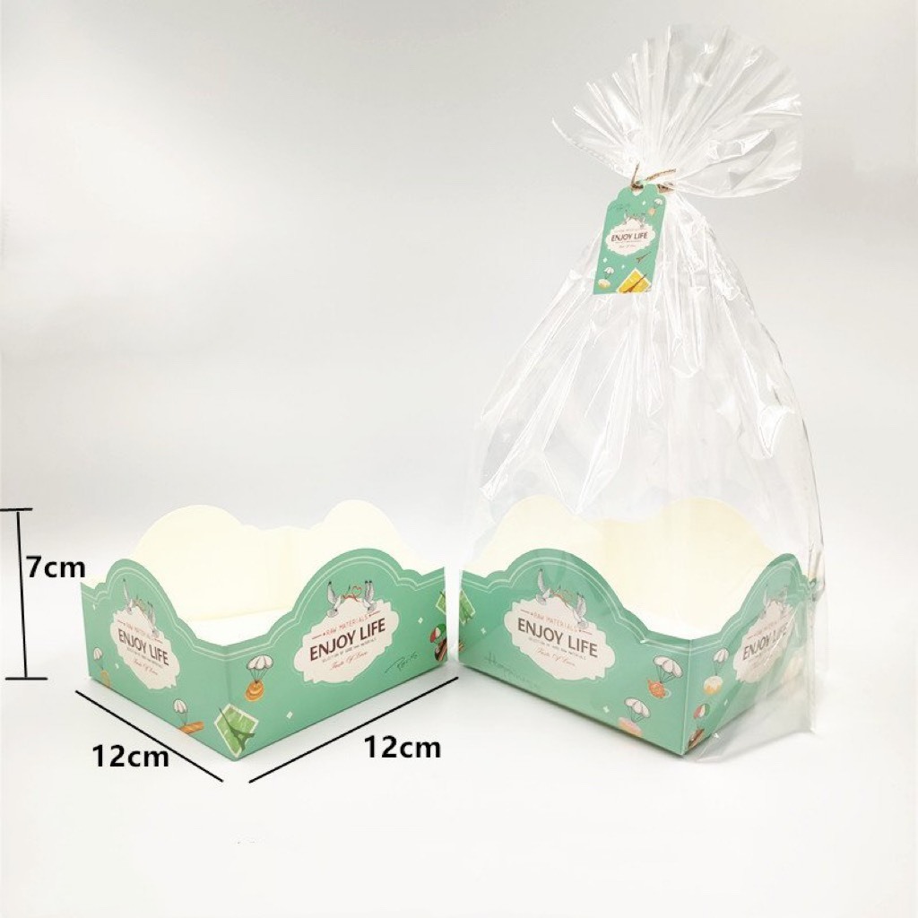 TÚI ĐỰNG BÁNH MÌ, BÁNH QUY ,KẸO KÈM KẼM BUỘC