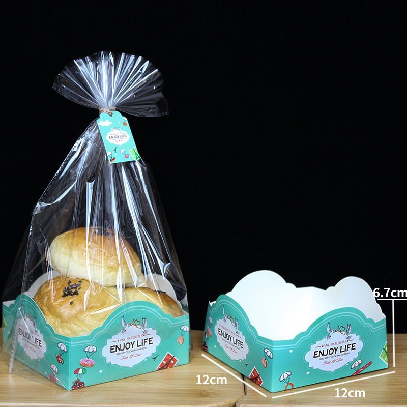 TÚI ĐỰNG BÁNH MÌ, BÁNH QUY ,KẸO KÈM KẼM BUỘC
