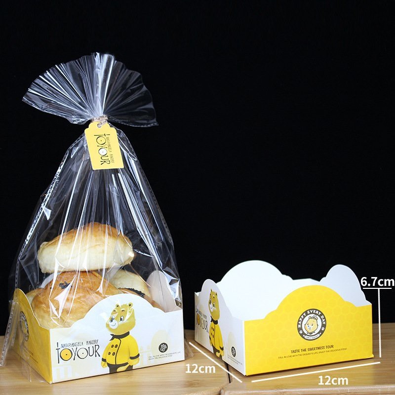 TÚI ĐỰNG BÁNH MÌ, BÁNH QUY ,KẸO KÈM KẼM BUỘC