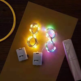 Đèn Led Trang Trí Nhỏ Decor Phòng Dây Trắng Vàng Nhiều Màu Timo DS11
