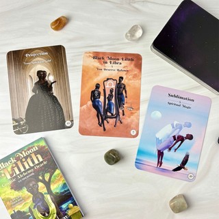 Bộ Bài Black Moon Lilith Cosmic Alchemy Oracle (Mystic House Tarot) - Bài Gốc Authentic Chính Hãng 100%
