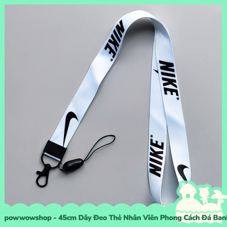 [Sẵn VN - Hỏa Tốc] Dây Đeo Thẻ 45cm Sử Dụng Móc Bao Đựng Thẻ Nhân Viên Phong Cách Thể Thao Famous Brand Sport
