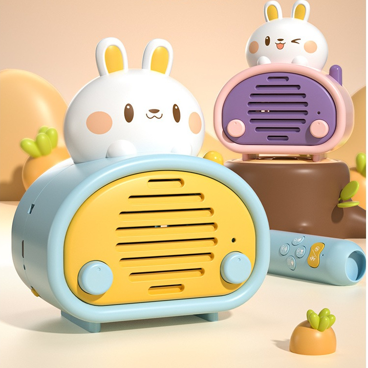 Đồ Chơi Âm Nhạc ABS Micro Không Dây Di Động Cầm Tay Trẻ Em  Micro Hát Karaoke- Đồ Chơi PUPU HOUSE