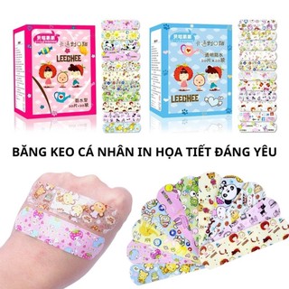 BĂNG CÁ NHÂN HOẠT HÌNH CUTE | COMBO 2 HỘP 200 MIẾNG | MIẾNG DÁN VẾT THƯƠNG MINI CHỐNG NƯỚC CHO BÉ