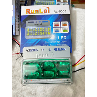 COMBO 2 đèn led sườn, đèn led hông xe tải Runlai 5006 điện 12v và 24v. (Giá 1 đôi)