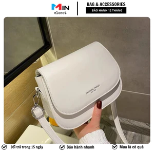 Túi Xách Nữ Trơn Da Pu Đeo Chéo, Đeo Vai Giá Rẻ, Ngăn Rộng Siêu Hot T57 Mincloset