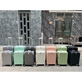 vali khung nhôm hổ trợ sạc pin ,óc treo ,bỏ ly nước{size 20 xách tay}bảo hành phụ kiện 5 năm